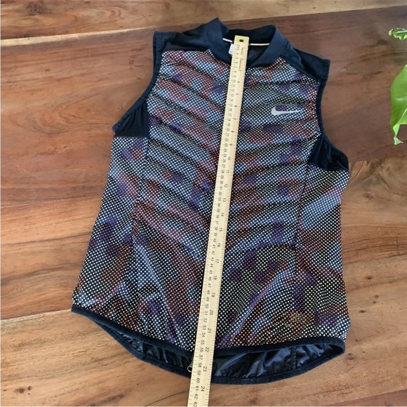 Nike Aeroloft Flash Vest Womens Small Black Multi 689260 running - Picture 11 of 11